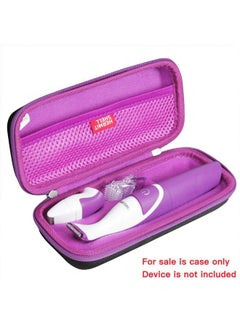 Hermitshell Ermitshell Travel Case For Philips Brt383/50 Bikinigenie Cordless Bikini Trimmer(Only Case) (Purple+Black)  - Image 3