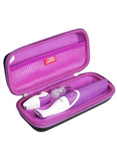 Hermitshell Ermitshell Travel Case For Philips Brt383/50 Bikinigenie Cordless Bikini Trimmer(Only Case) (Purple+Black)  - Image 1