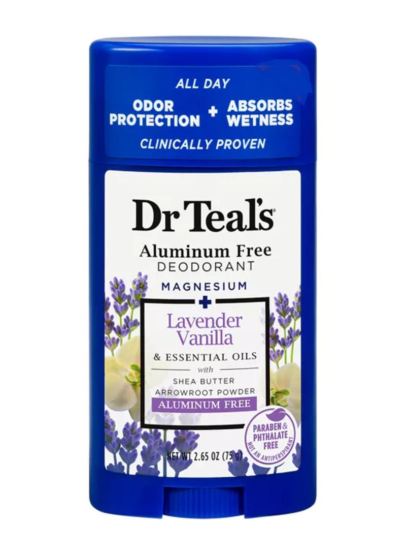 Dr Teal's Aluminum Free Deodorant with Lavender Vanilla