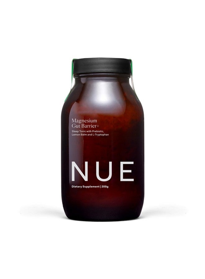 The Nue Co. Magnesium Gut Barrier+, Dietary Supplement, Sleep Tonic with Prebiotic, Supports Gut Lining, 200 Grams - Image 1