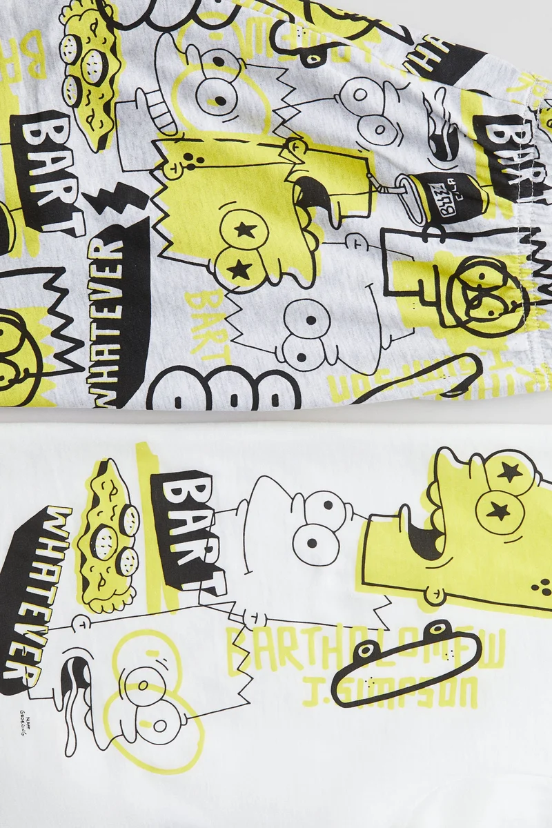 H&M Printed cotton pyjamas