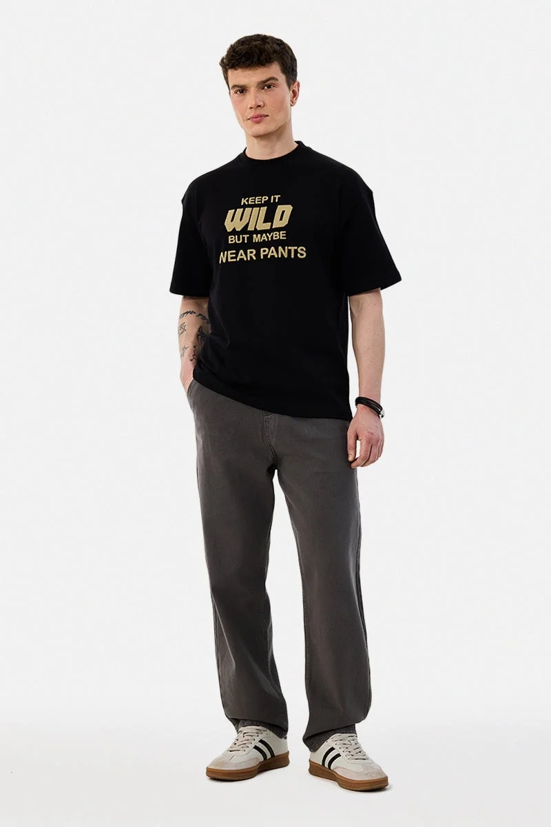 سنيتش Keep it Wild Oversized T-Shirt