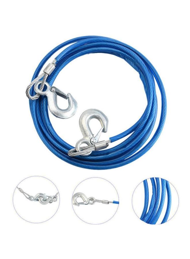 Heavy-Duty Car Wire Tow Rope - Image 2