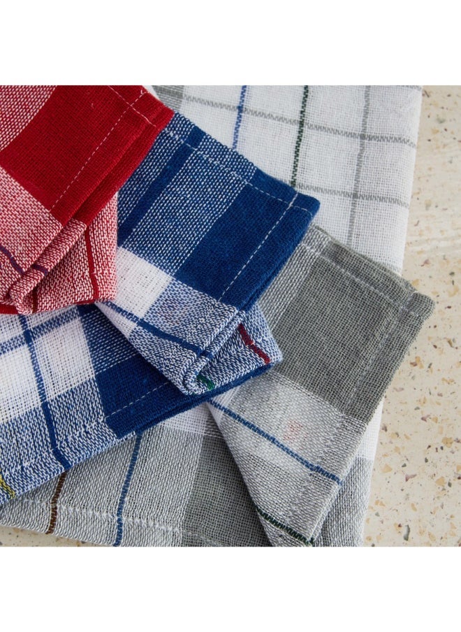 Home Box Metro Waffel 6-Piece Kitchen Towel Set 45 X 65 Cm  - Image 4