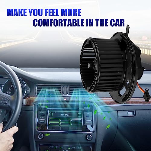 LCWRGS محرك مروحة سخان HVAC يناسب 2007-2013 BMW 328i 335i 128i 135i، 2006 BMW 325i 325xi 330i 330xi، 2007-2008 BMW 328xi 335xi محرك مروحة تكييف الهواء مع مروحة بديل# 700218 - Image 5