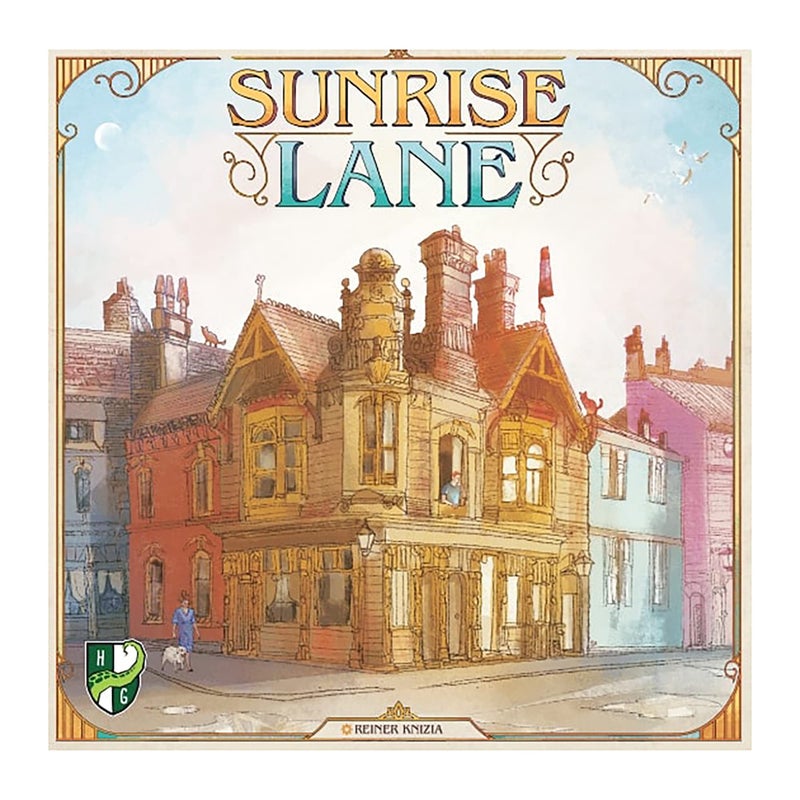 Horrible Guild: Sunrise Lane - Strategy Board Game, Real Estate & Building, 2-4 Players, 45 Mins, Ages 8+ - Image 1