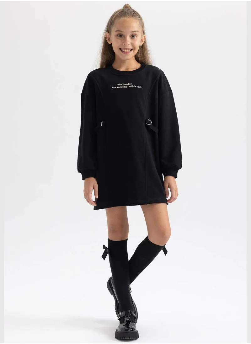 DeFacto Girl Long Sleeve Knitted Dress