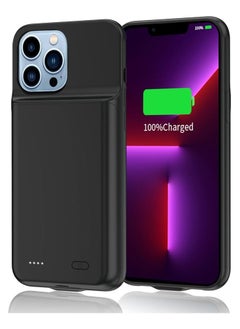 Battery Case for iPhone 12 and 13 Pro max,7000mAh Slim Portable Rechargeable Battery Charging Case Compatible with iPhone Extended Battery Charger Case