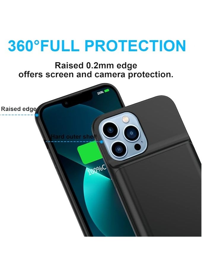 Generic - Battery Case for iPhone 12 and 13 Pro max,7000mAh Slim Portable Rechargeable Battery Charging Case Compatible with iPhone Extended Battery Charger Case - Image 1