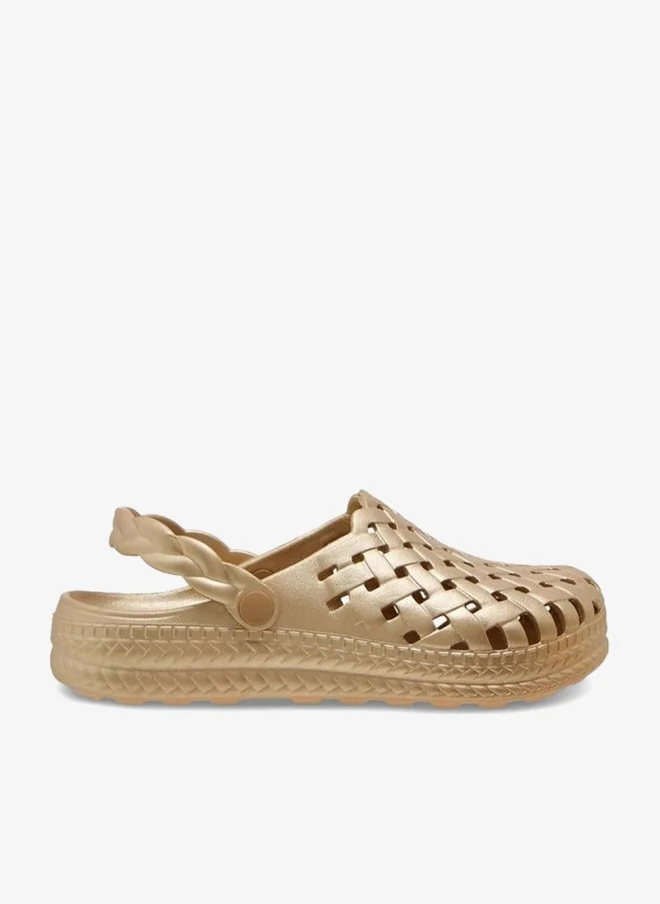 Flora Bella By Shoexpress Flora Bella Women Clogs With Backstrap
