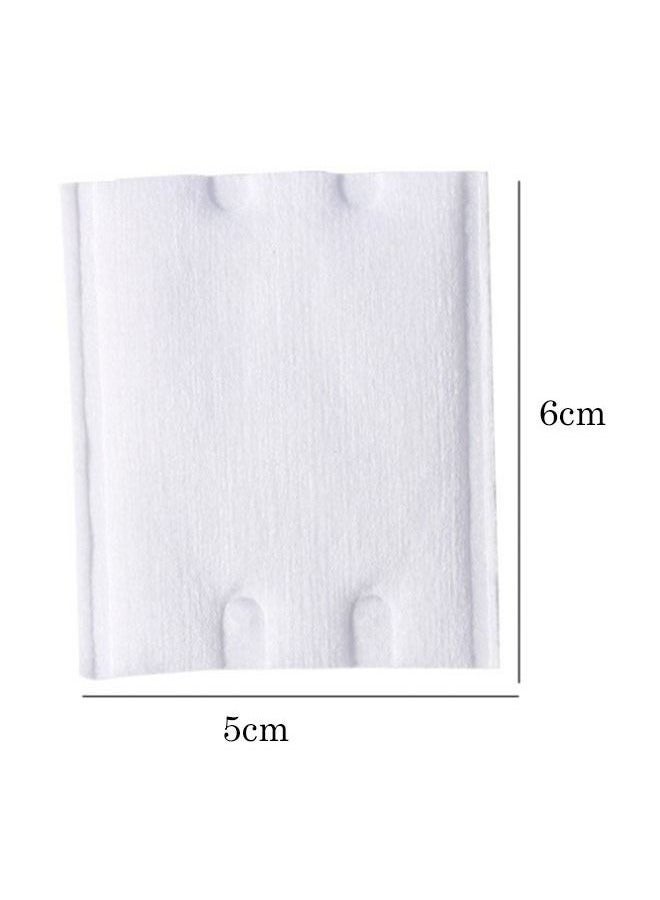 Generic 100 PCS Hypoallergenic Facial Cleansing Squares Cotton Pads, Facial Lip & Eye Makeup Remover Pads, Thickening Pure Cotton Cosmetic Cotton  - Image 3