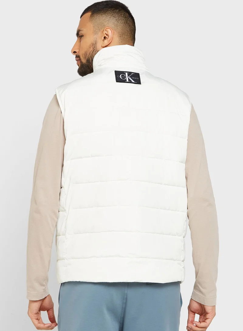 Calvin Klein Jeans Badge Elastic Trim Vest