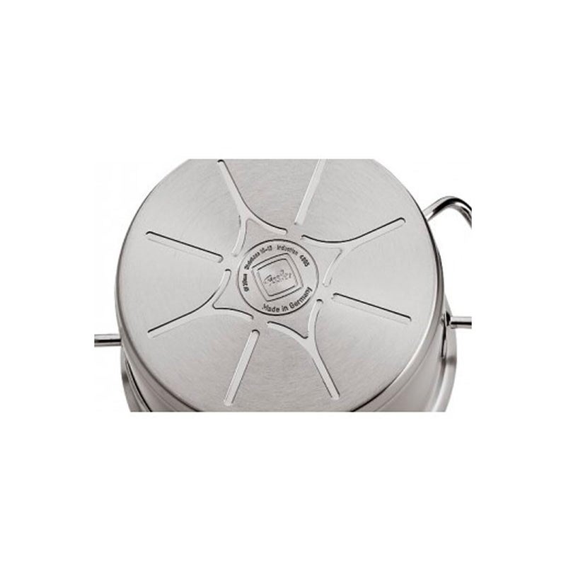 Fissler مقلاة تقديم فسلر أورجينال-بروفي من الفولاذ المقاوم للصدأ بحجم 11 بوصة مع غطاء معدني عالي القبة - Image 2