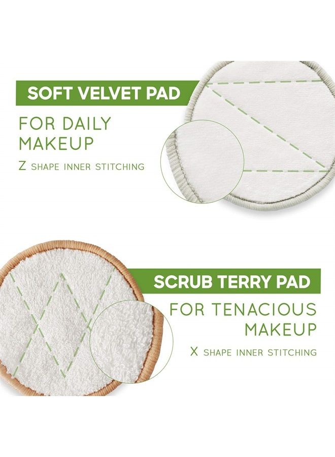 Bambaw Reusable Makeup Remover Pads | 16 Cotton Rounds with Laundry Bag | Reusable Cotton Pads for Face | Perfect Eye Makeup Remover Pads | Washable Makeup Remover Cloth | Reusable Face Pads - Image 5