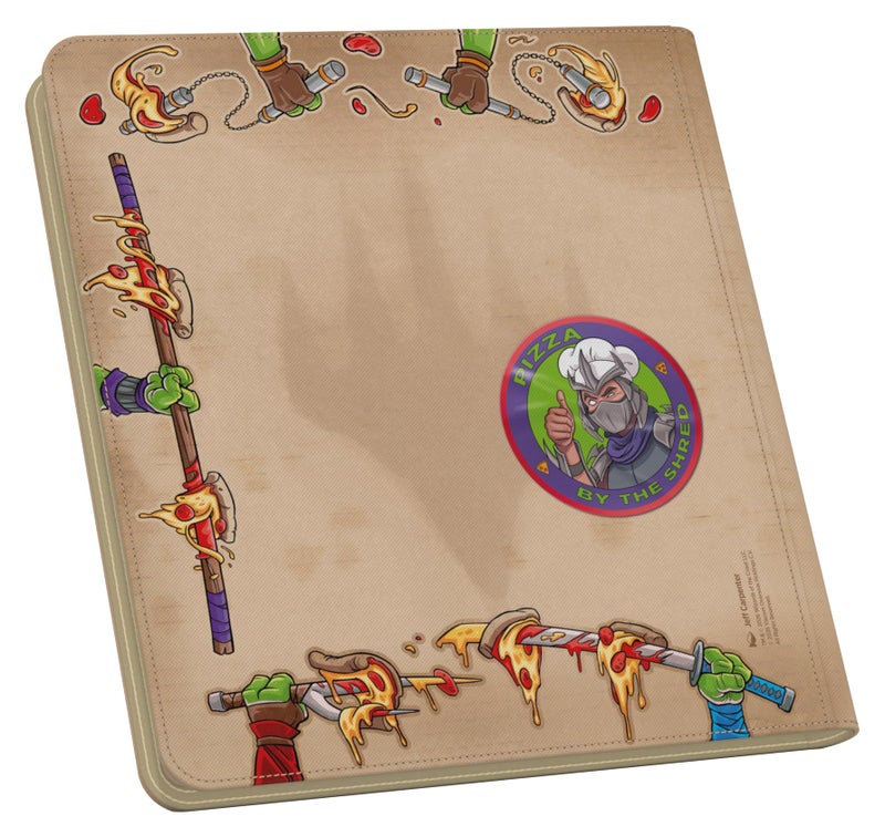 Ultimate Guard - Zipfolio 480 Xenoskin - Magic: The Gathering Universes Beyond - Teenage Mutant Ninja Turtles [ Pizza Box - Image 2