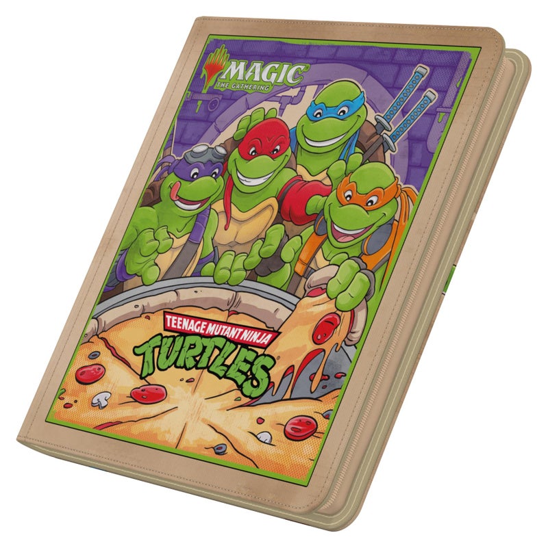 Ultimate Guard - Zipfolio 480 Xenoskin - Magic: The Gathering Universes Beyond - Teenage Mutant Ninja Turtles [ Pizza Box - Image 3