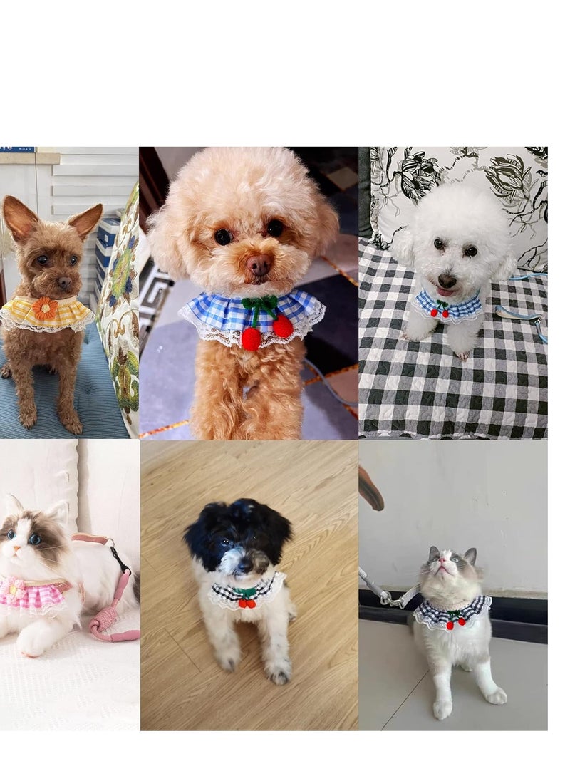 A.M - Adorable Dog Harness, Adjustable Dog Harness for Small Medium Dogs No Pull, Small Dog Harness with Leash, Easy Walk Dog Harness, Breathable Soft Mesh No Choke Dog Harness Puppy Cat Harness - Image 1
