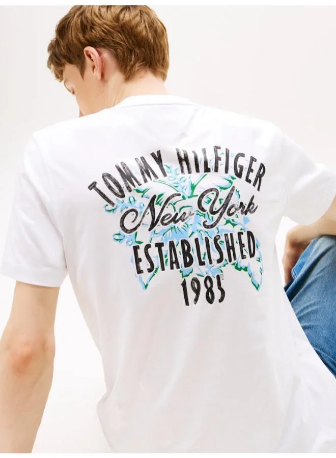 TOMMY HILFIGER Graphic Crew Neck T-Shirt