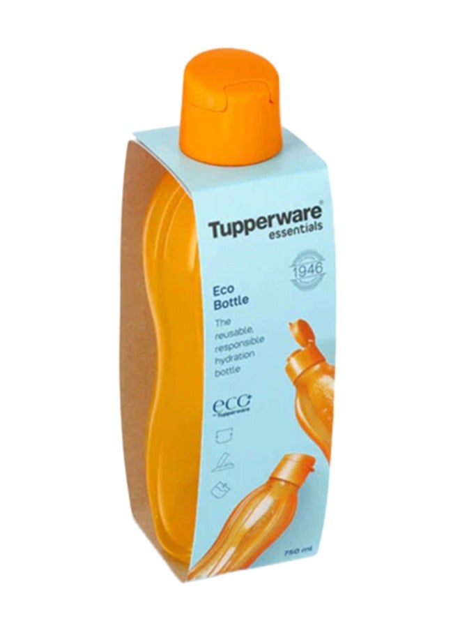 توبروير زجاجة مياه صديقة للبيئة خفيفة الوزن ومانعة للتسرب برتقالية 750 مل - Image 1