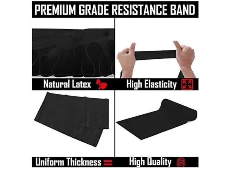 Latex resistance band - 1.5 meters x 0.55 mm - Multicolor - Image 2