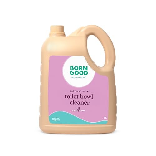 Born Good Industrial Grade Plant Based Toilet Cleaner, Biodegradable, Arctic Air Fragrance, Non-Toxic And Eco-Friendly - 5Ltr - Image 1