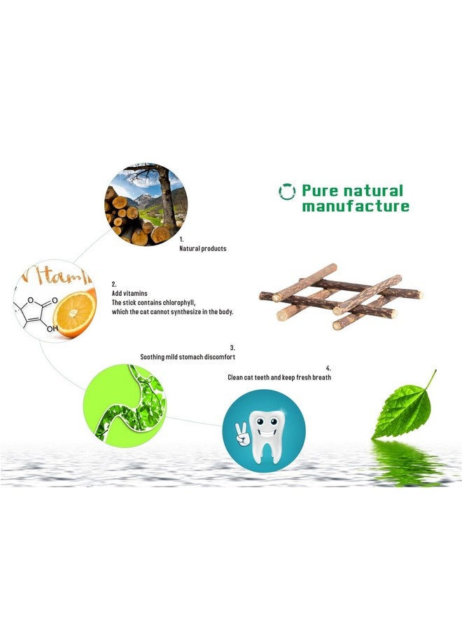 CXP Good Goods Silvervine Sticks Cat Toys,Natural Matatabi Catnip Chew Sticks,Cat Teeth Molar Teeth Cleaning(26 PCS) - Image 4