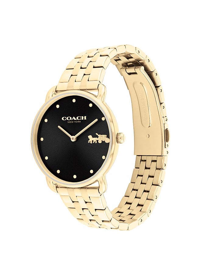 COACH ساعة يد نسائية من الستانلس ستيل بعقارب دائرية الشكل 14504291 - 36 ملم  - Image 2