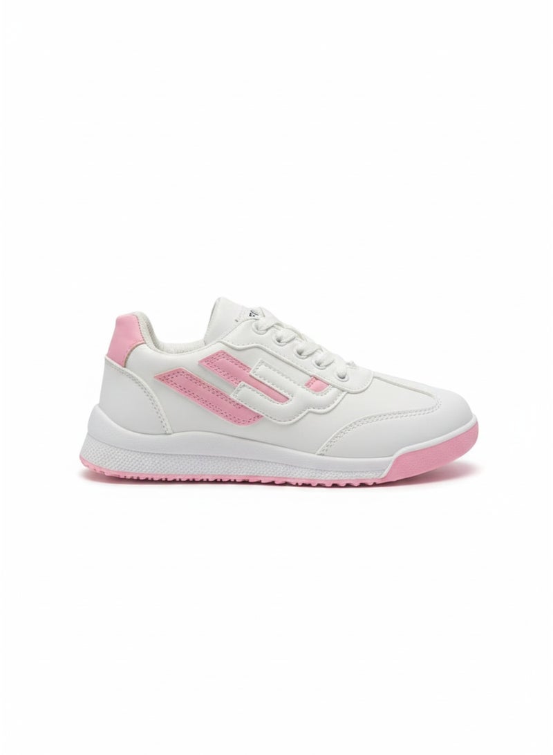 Vbranda Trendy women's sneakers with a modern design L-1086-WHITE&PINK - Image 3
