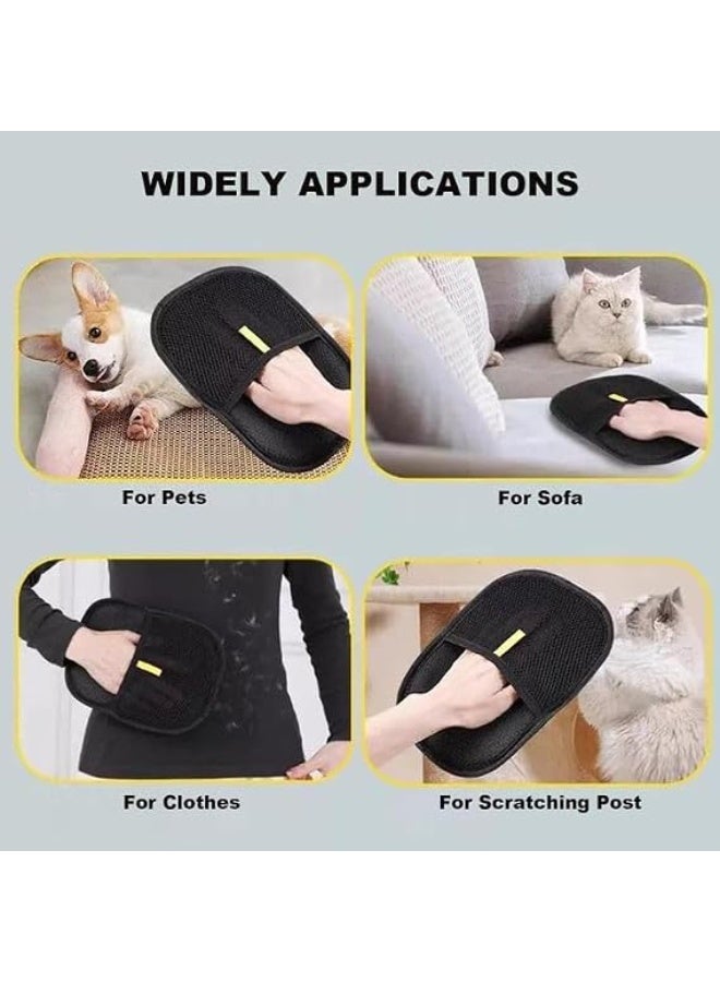 Generic valueable 1 Pet Hair Removal Glove for Furniture and Clothes - Reusable Cleaning Glove - Helps Remove Cat and Dog Hair and Fur - Suitable for Sofas, Cars and Upholstery - Practical Design for Everyday Cleaning - Image 2