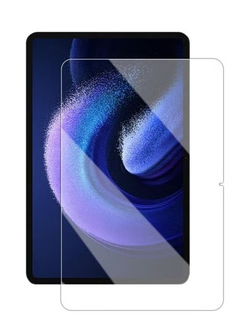 Xiaomi Pad 6 / Mi Pad 6 Pro 11 Inch Tempered Glass Screen Protector – High Transparency, Delicate Touch, Anti-Explosion, Smooth Arc Edges, Easy Installation, Screen Protector for Xiaomi Pad 6
