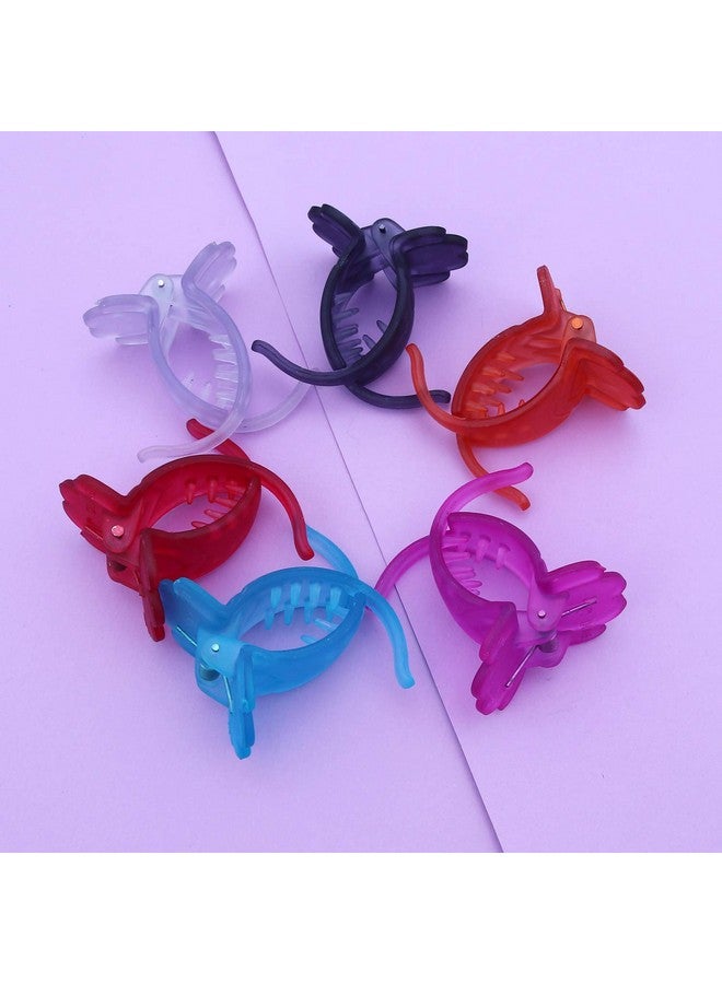 Sukkhi Charming Butterfly Hair Clip Mat Hair Accessories for Women and Girl (Pack of 6) (Size: M) (SKR68937) - Image 3