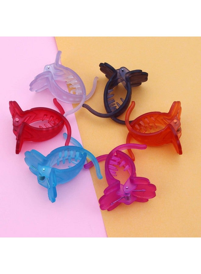 Sukkhi Charming Butterfly Hair Clip Mat Hair Accessories for Women and Girl (Pack of 6) (Size: M) (SKR68937) - Image 2