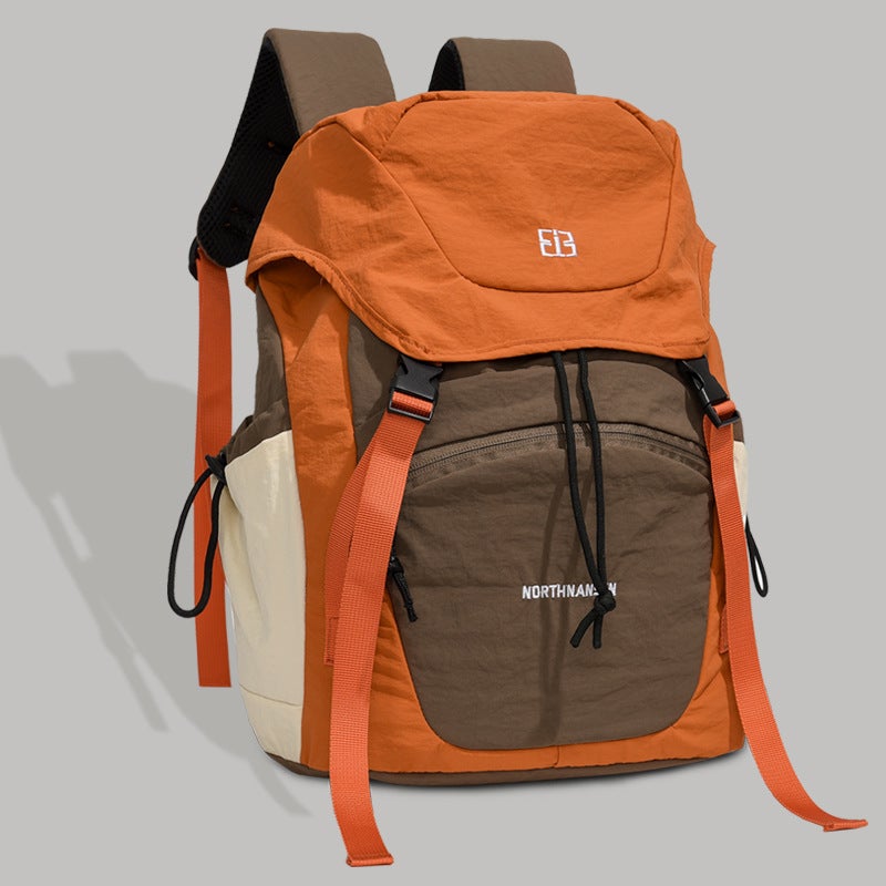 Lightweight Hiking Backpack for Men and Women with Multi Compartments and Adjustable Straps in Olive Green - Image 1