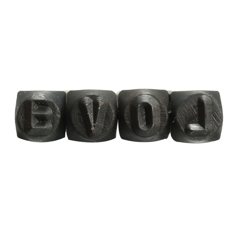 36pcs 4mm Stamps Letters Alphabet Numbers Punch Set Wood Leather Steel Punch Tool Leather Craft Stamp (27 Letters and 9 Numbers) - Image 3