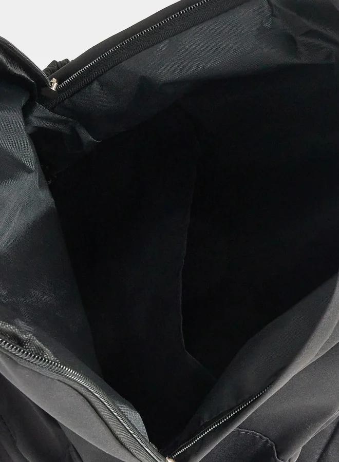 ستايلي حقيبة ظهر بجيوب أمامية بسحاب