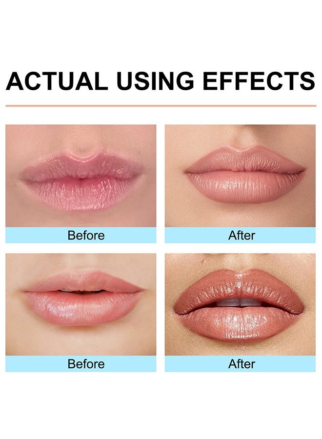 OUHOE Lipline Tattoo Peeling Tattoo Lipstick- Peel Off Lip Stain, Long Lasting Lip Stain Peel Off, Infused With Hyaluronic Acid & Vitamin E #Wine Red - Image 5