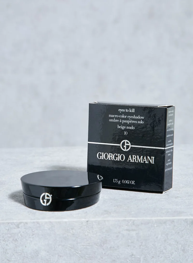 GIORGIO ARMANI Eyes to Kill Solo Eyeshadow -  10 Beige Nudo 1.75
