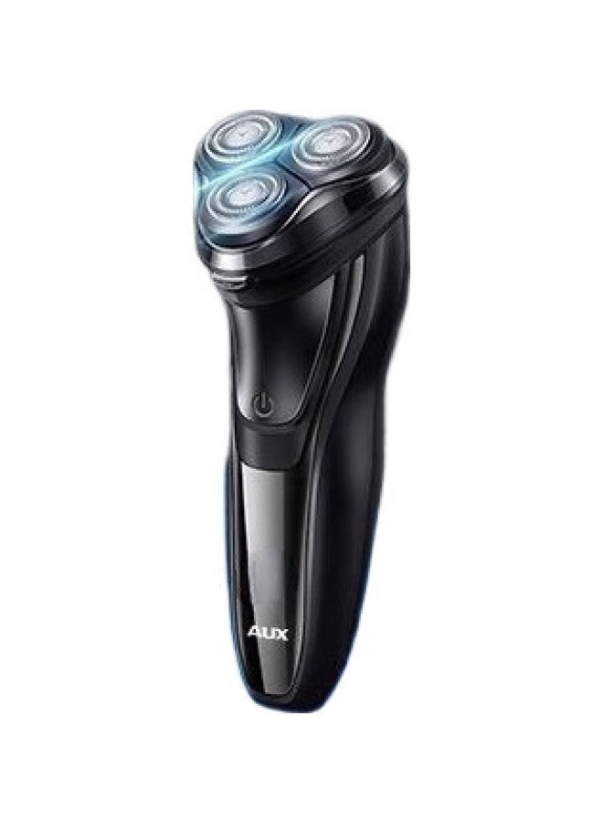 Aux Electric Shaver Portable Charging 10W High Power Rotary 3-Blade Shaver Gift For Father Boyfriend Husband Birthday New Year - Image 3