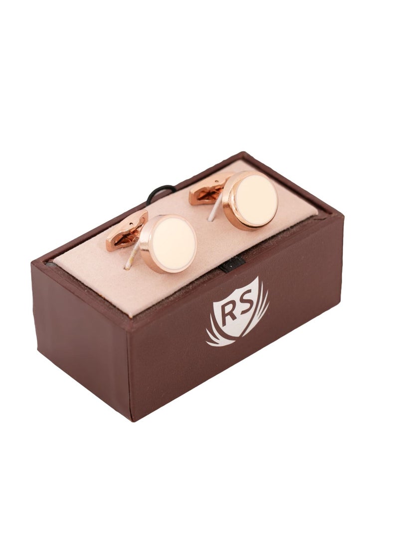 RS Round Cufflink  - Image 1