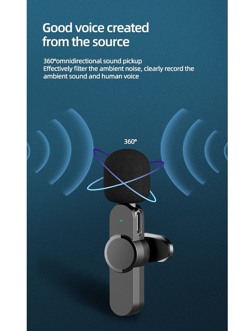 GULFLINK wireless one to two lavalier microphone - Image 3