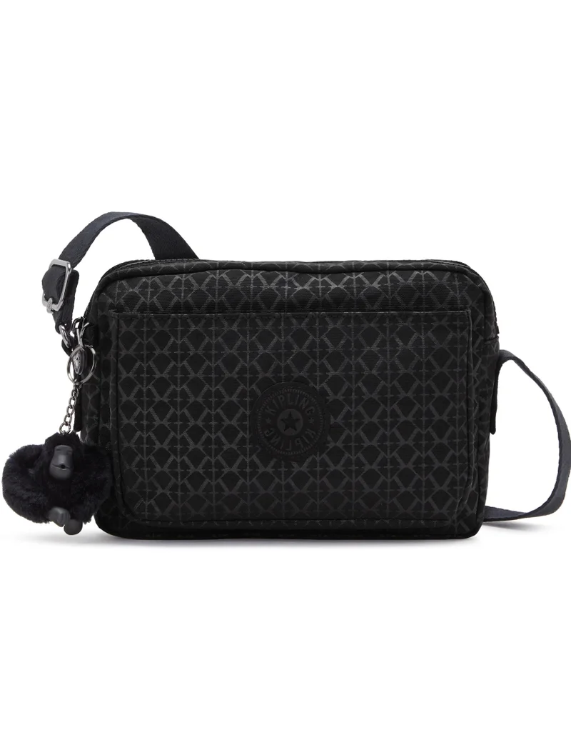 كيبلينغ Abanu Small Female Crossbody - Signature Emb