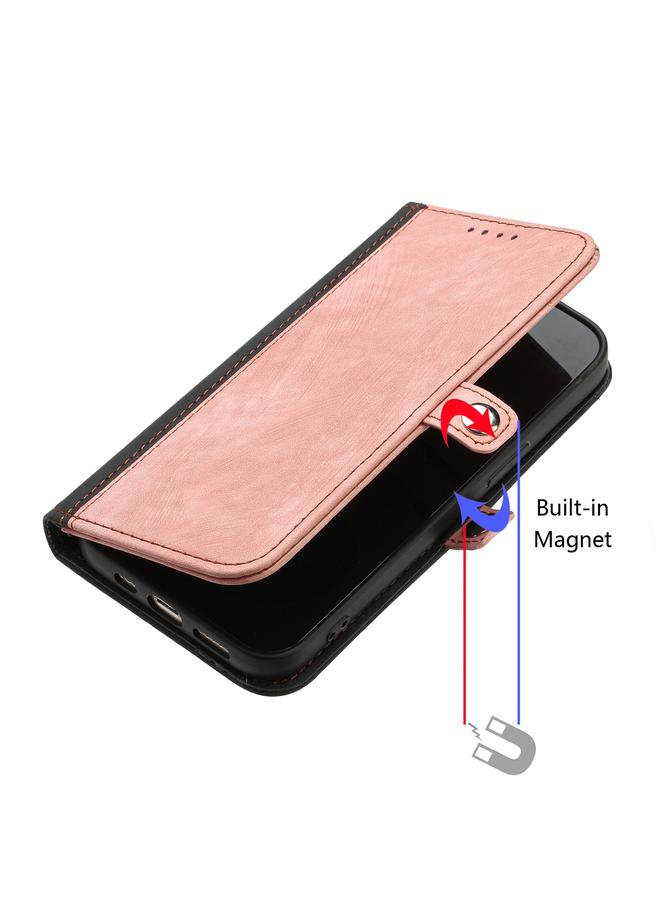 S-TOP Case For Motorola Edge 40 Neo Side Buckle Double Fold Hand Strap Leather Phone Case - Image 5