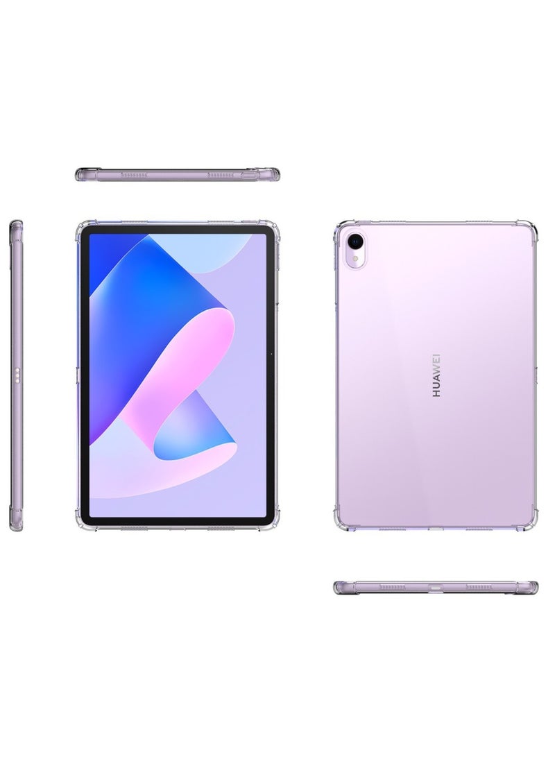 لـ HUAWEI MatePad 10.4 غطاء الحالة حالة واقية شفافة للكمبيوتر اللوحي ، تصميم الوسادة الهوائية المضادة للسقوط ، غطاء خفيف الوزن ومقاوم للخدش ، - Image 2