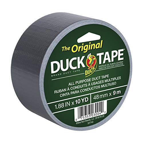 Duck The Original Duck Tape Brand 761288 Duct Tape, 1-Pack 1.88 Inch x 10 Yard Silver - Image 1