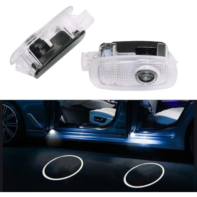 Taruimoo Car Door Logo LightsCar Door Led Logo Projector Welcome Lamp Door Light Puddle Light 2Piece Fits For S Class W221 S500 S350 S63 S65 20062013W221 SClass - Image 2