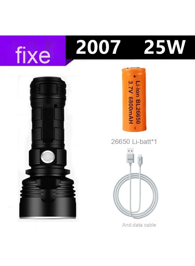 P70 Ultra Bright Rechargeable Waterproof Flashlight - Xenon Light