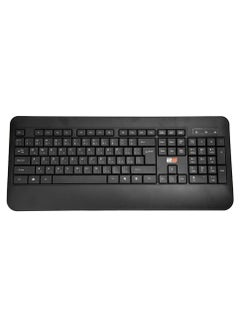 2بي توبي KB665 لوحة مفاتيح متعددة الوسائط كابل 2 متر - أسود  - Image 1