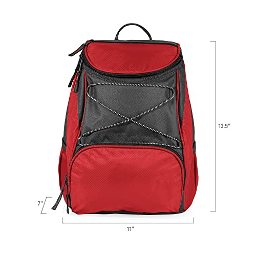 PICNIC TIME NCAA Oklahoma Sooners PTX Insulated Backpack Cooler, Red With Gray Accents, One Size (633-00-100-454-0) - Image 4