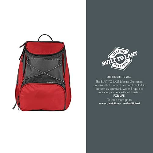 PICNIC TIME NCAA Oklahoma Sooners PTX Insulated Backpack Cooler, Red With Gray Accents, One Size (633-00-100-454-0) - Image 5