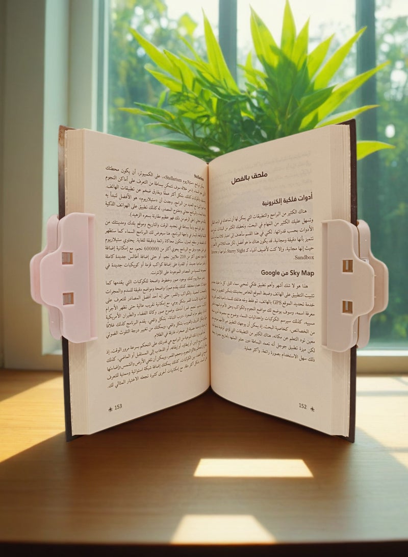 Food Bag Clip, Set of Two Food Bag Sealing Clips, Food Bag Sealing Tool, Clips for Packaging Food, Coffee, Bread, Bagels, and Toast, Clip and Handle for Large Books, Cooking Book Clip, Clip for Gathering and Securing Book Pages, Bag Sealing Clips and Book Holders, Food Bag Sealing Clips, Handle for Sealing Bags after Use, Handle and Clip to Help Preserve Open Food.  - Image 5